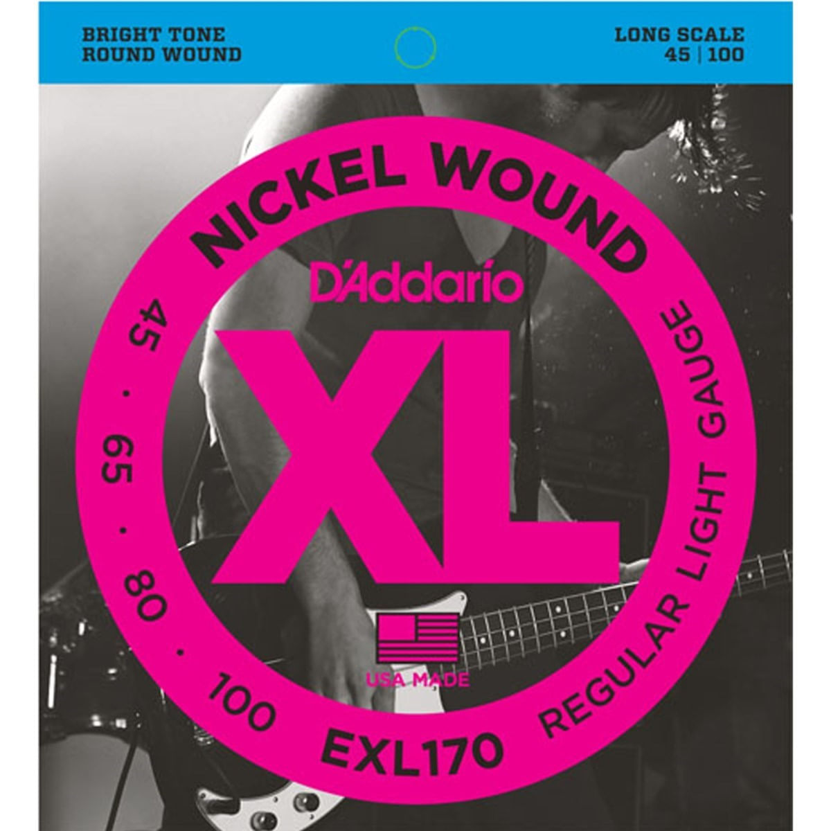 Encordoamento Para Baixo 4 Cordas 045 EXL-170 - D Addario | Ninja - ninjamusical-mobile
